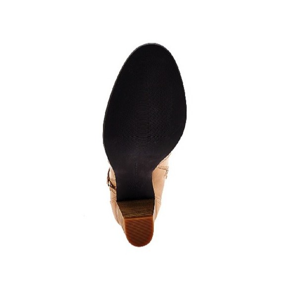 Isaac Mizrahi Live  Size 6 W Ankle Mulberry Red Booties Laura Ankle Boots Strap - Picture 3 of 3